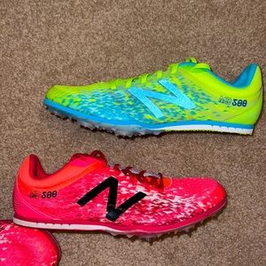 2 Pairs of New Balance MD 500 spikes